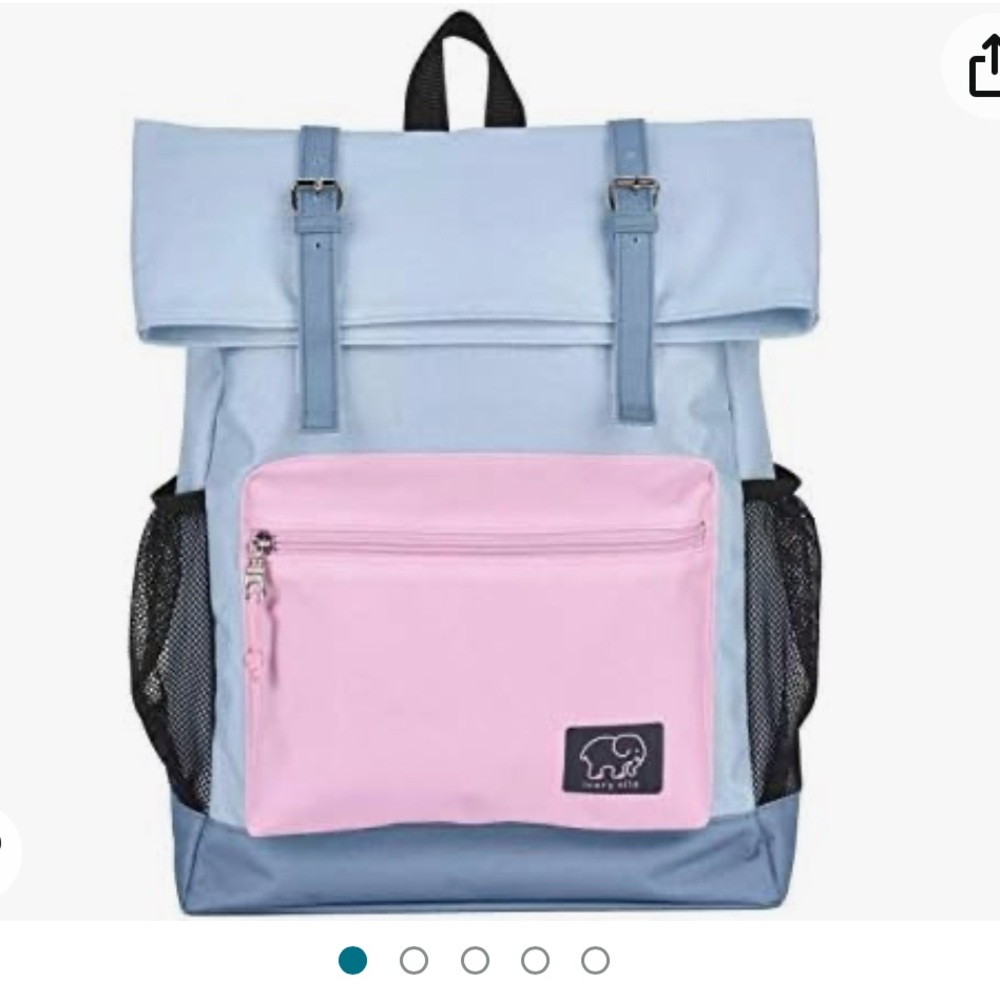 Ivory Ella 16” rollover backpack